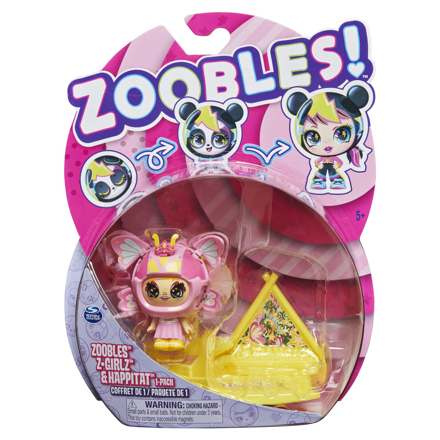 Набор игровой ZOOBLES Малышка ЗУ Бабочка 6061365/20134939 - фото 2