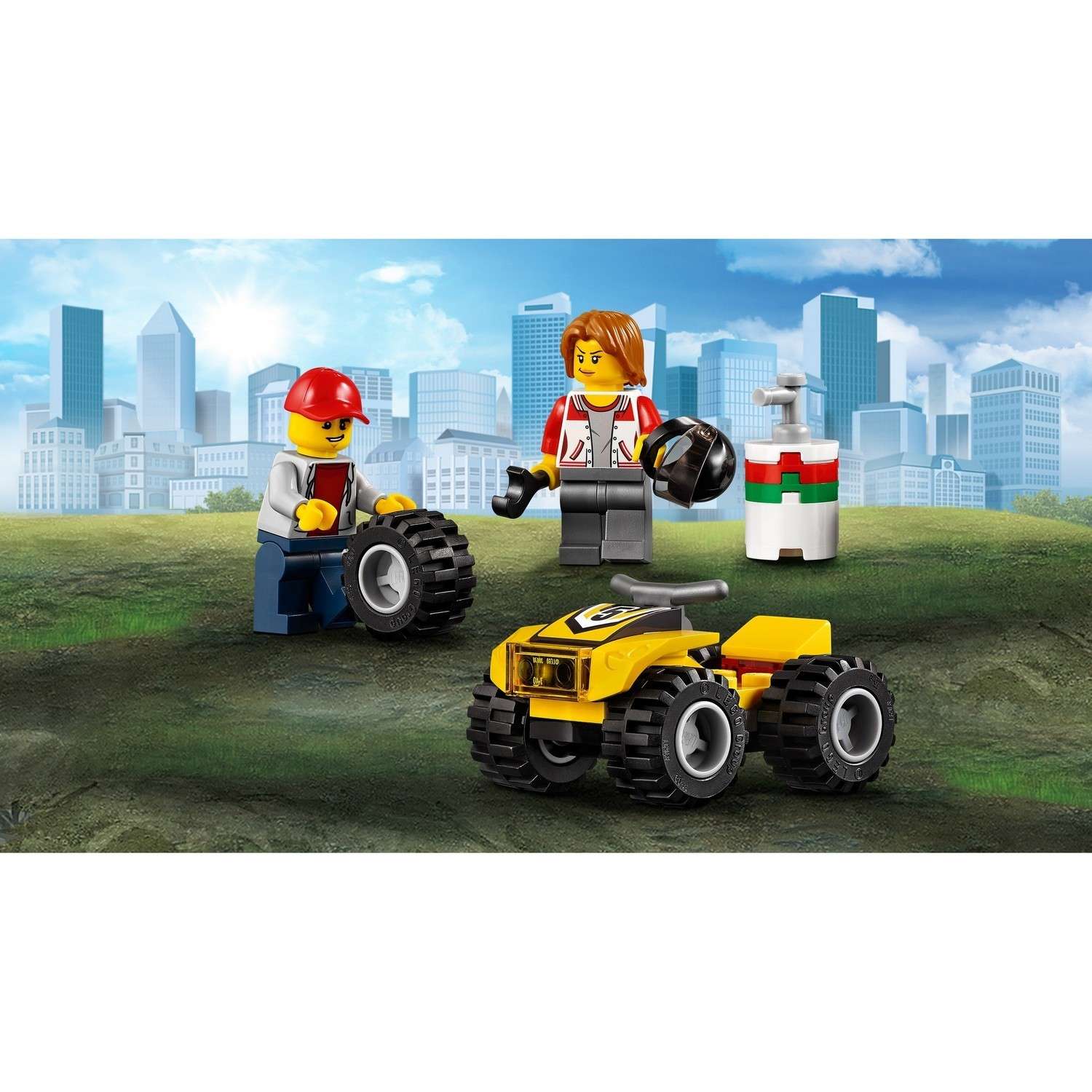 Конструктор LEGO City Great Vehicles Гоночная команда (60148) - фото 5