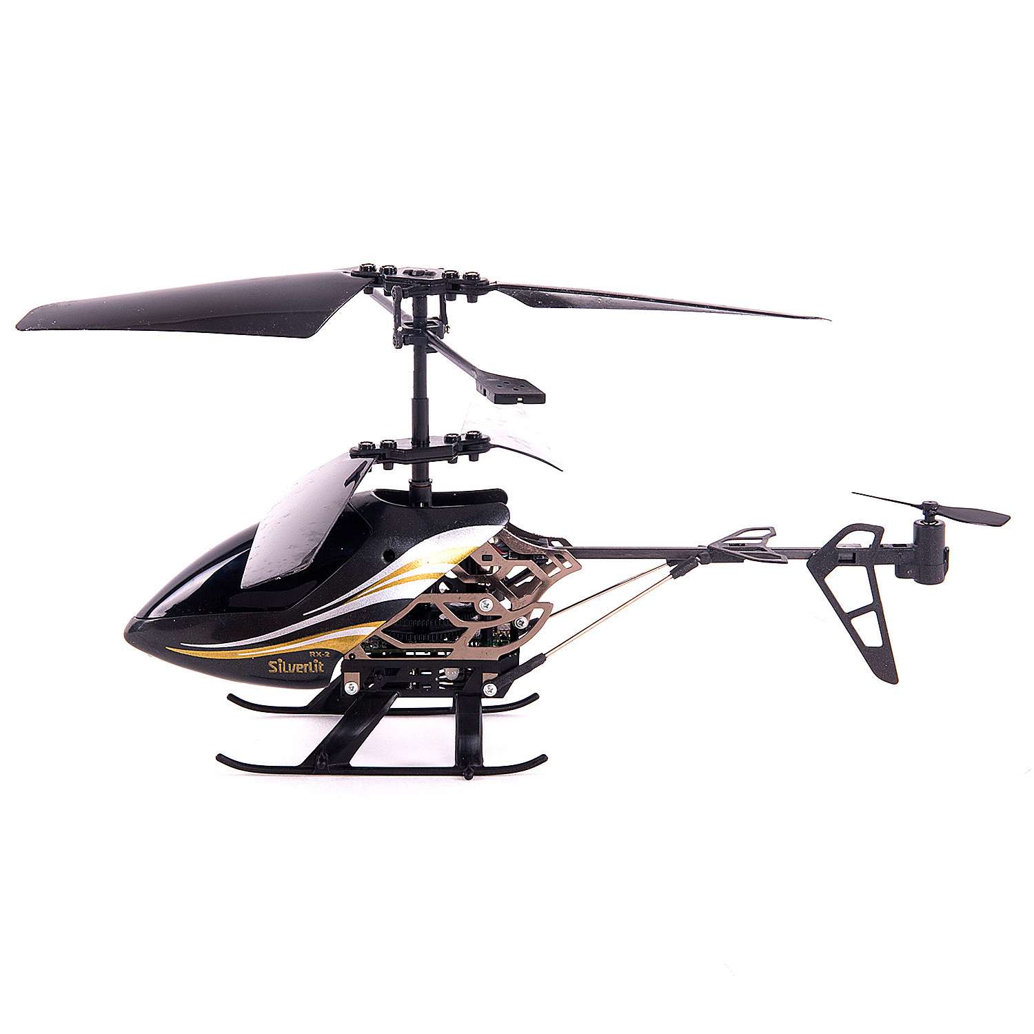 Вертолет Silverlit с гироскопом Черный - фото 4