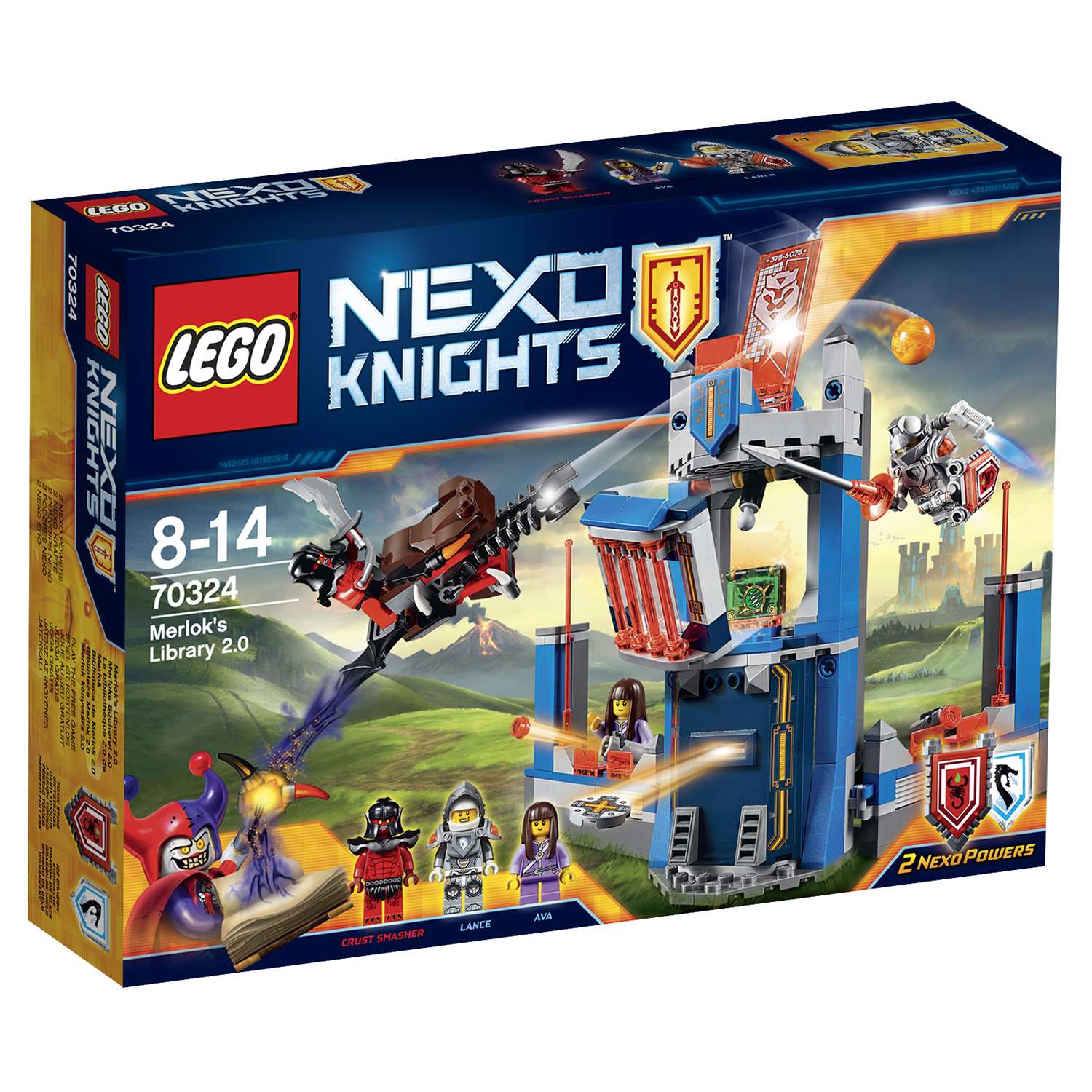 Конструктор LEGO Nexo Knights Библиотека Мерлока 2.0 (70324) - фото 2