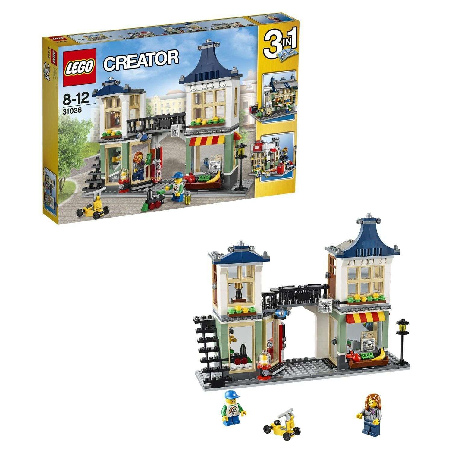 Конструктор LEGO Creator Магазин по продаже игрушек и продуктов (31036) - фото 1