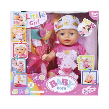 Кукла Zapf Creation Baby Born My Little Нежное прикосновение девочка 827-321