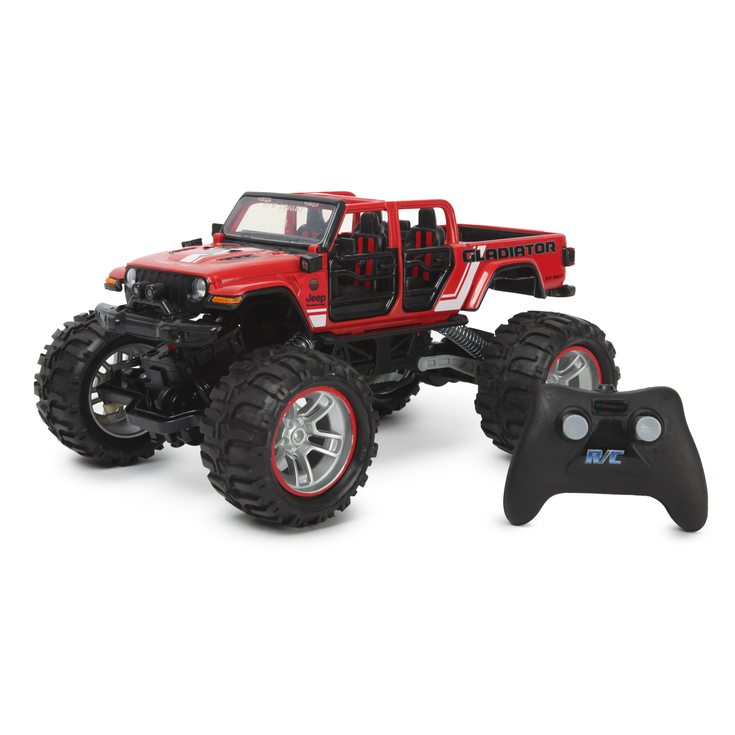 Машина New Bright РУ 1:14 Rock Crawler Gladiator Красная 61449U