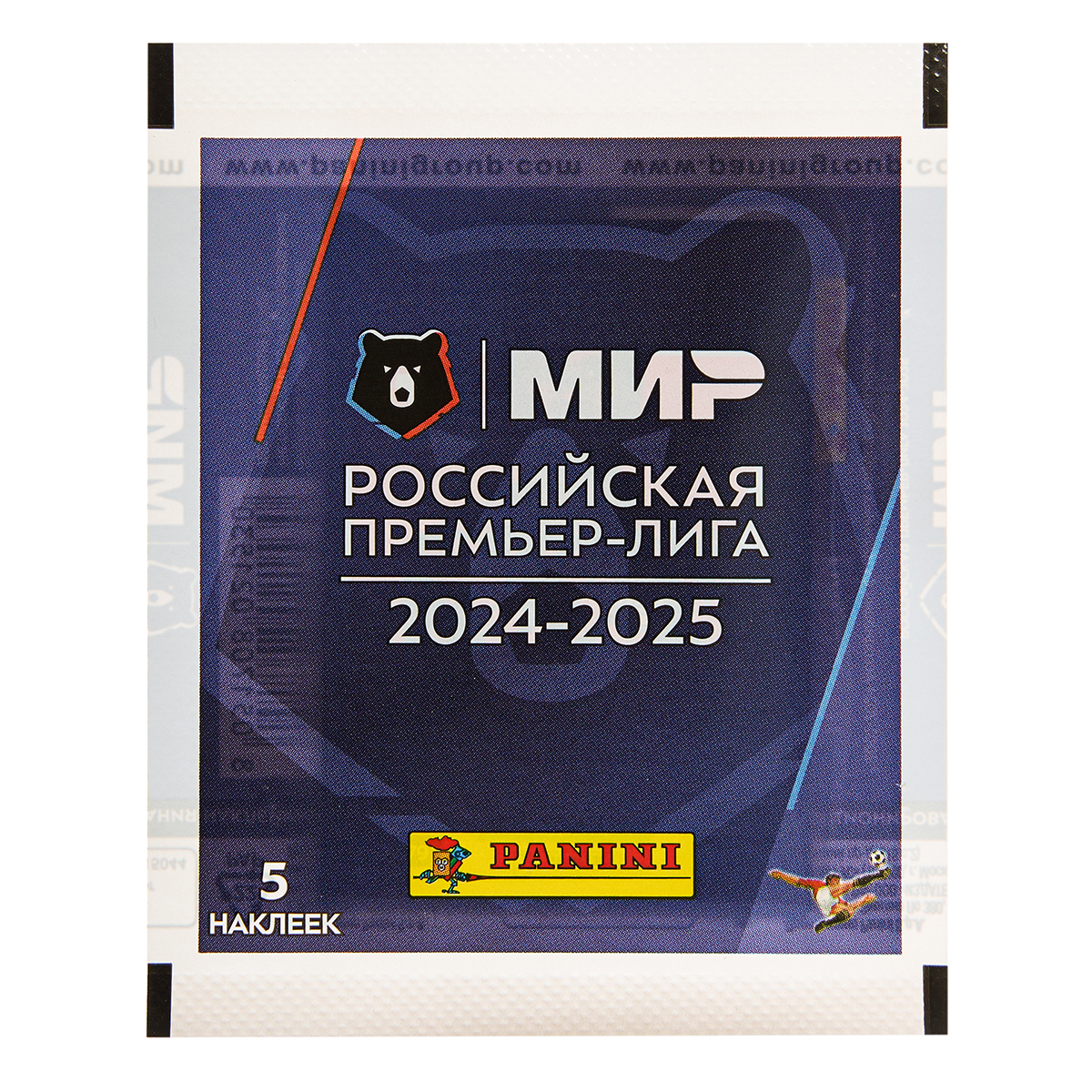 Набор коллекционных наклеек Panini Рпл сезон 2024 - 2025 20 пакетиков в экоблистере - фото 5