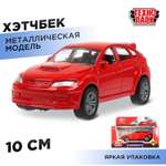 Автомобиль Технопарк Хэтчбек красный