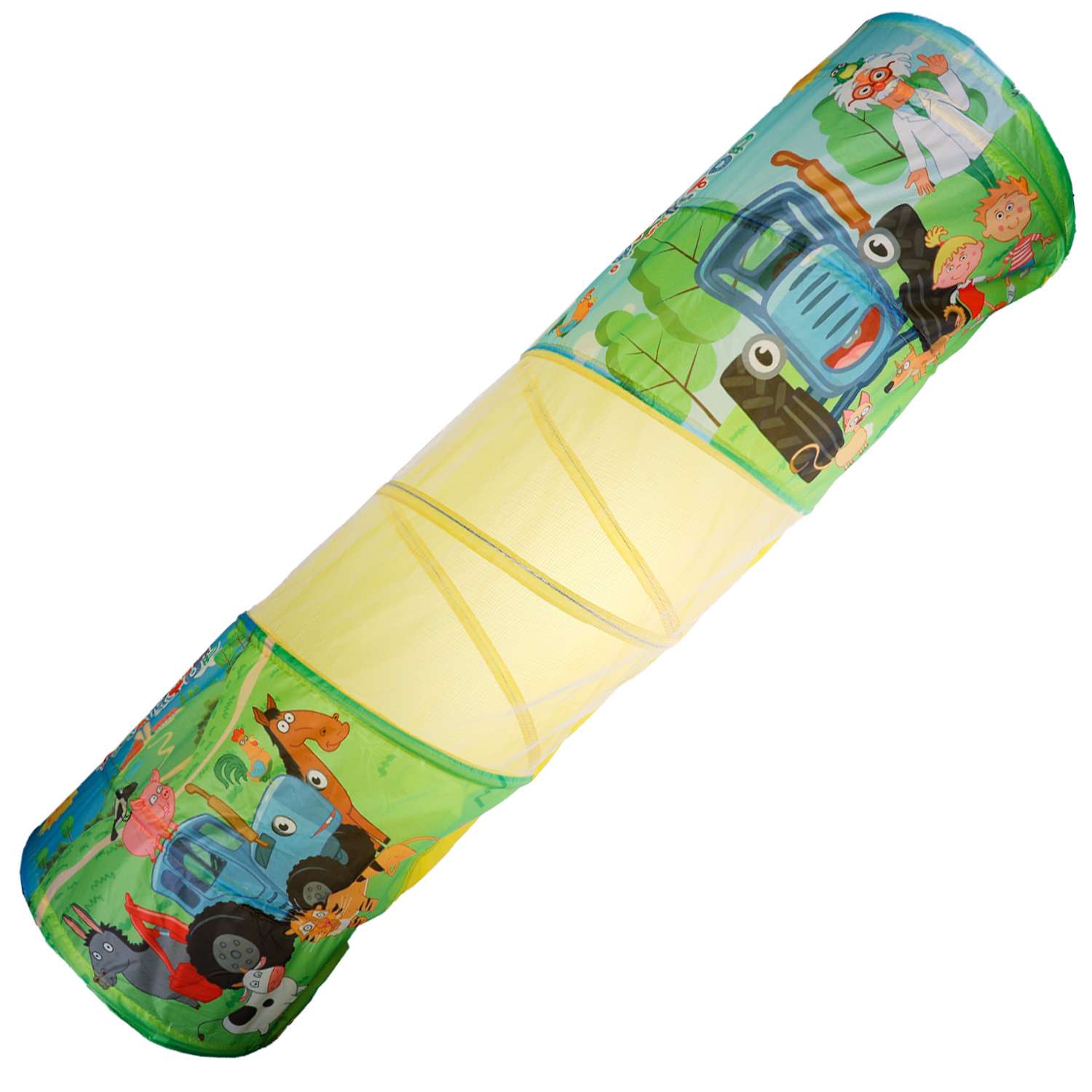 Тоннель детский игровой Играем Вместе Синий трактор - фото 1