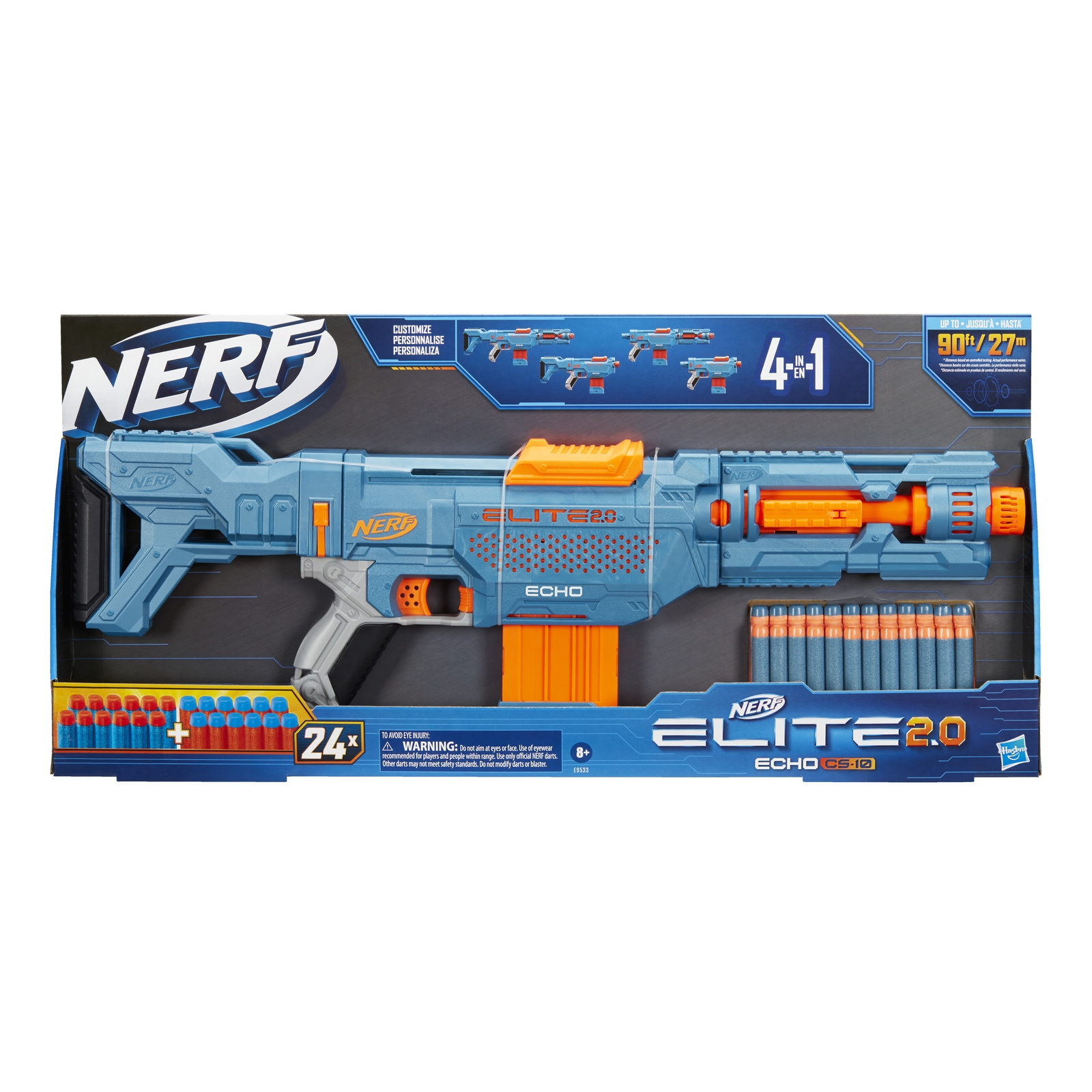 Набор игровой Nerf Elite 2 Эхо E9533EU4 купить по цене 3599 ₽ в  интернет-магазине Детский мир