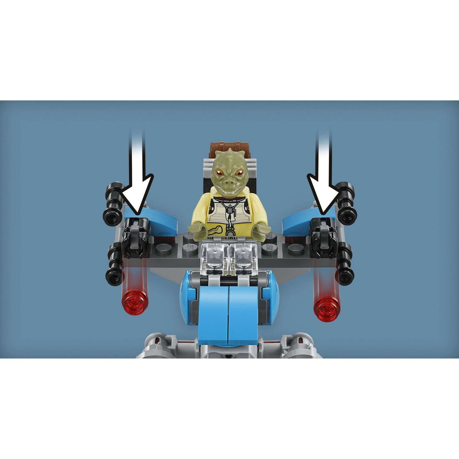 Конструктор LEGO Star Wars Спидер охотников за головами блочный - фото 6