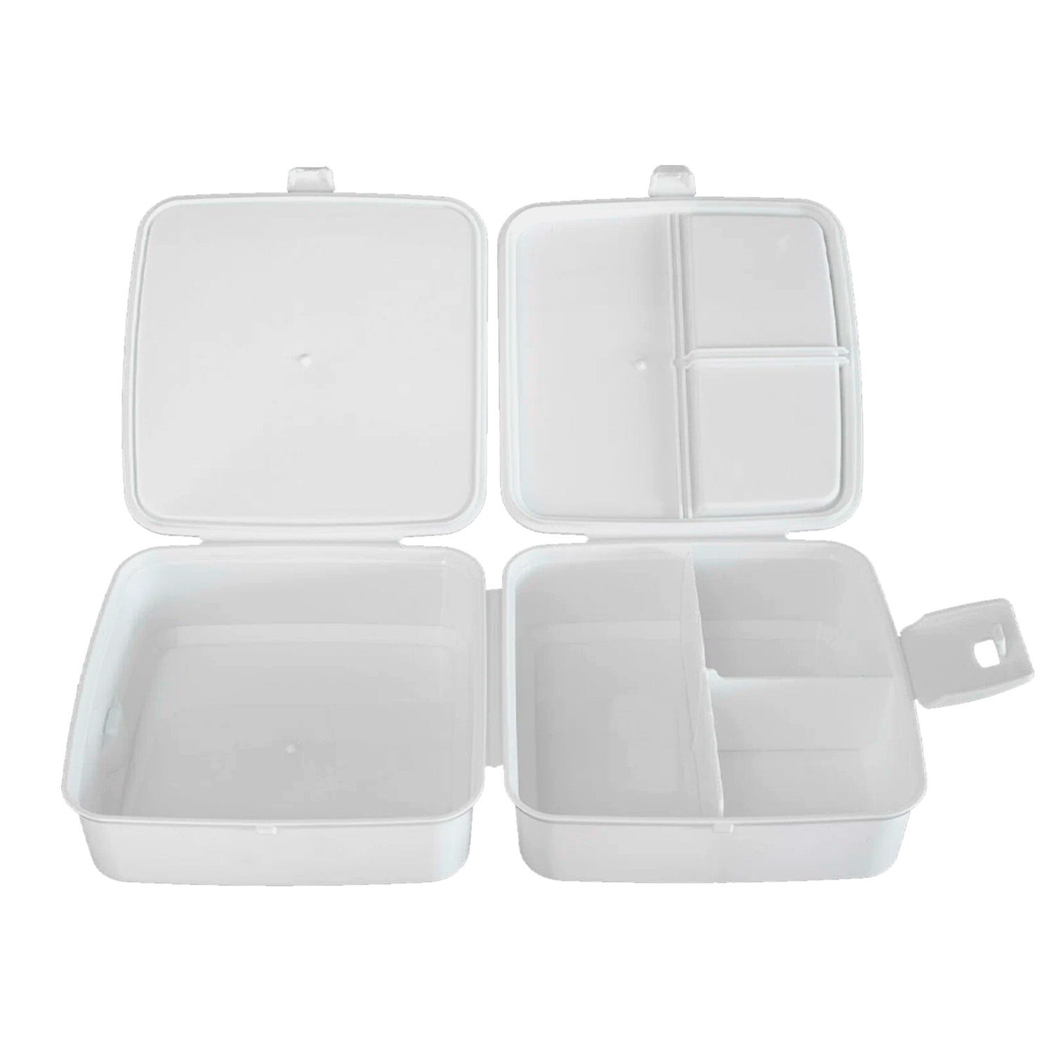 Ланч-бокс elfplast Bento белый детский 15х15х9 см - фото 6