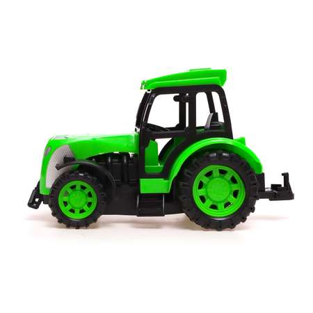 Трактор Автоград радиоуправляемый «Фермер» работает от аккумулятора цвет зелёный