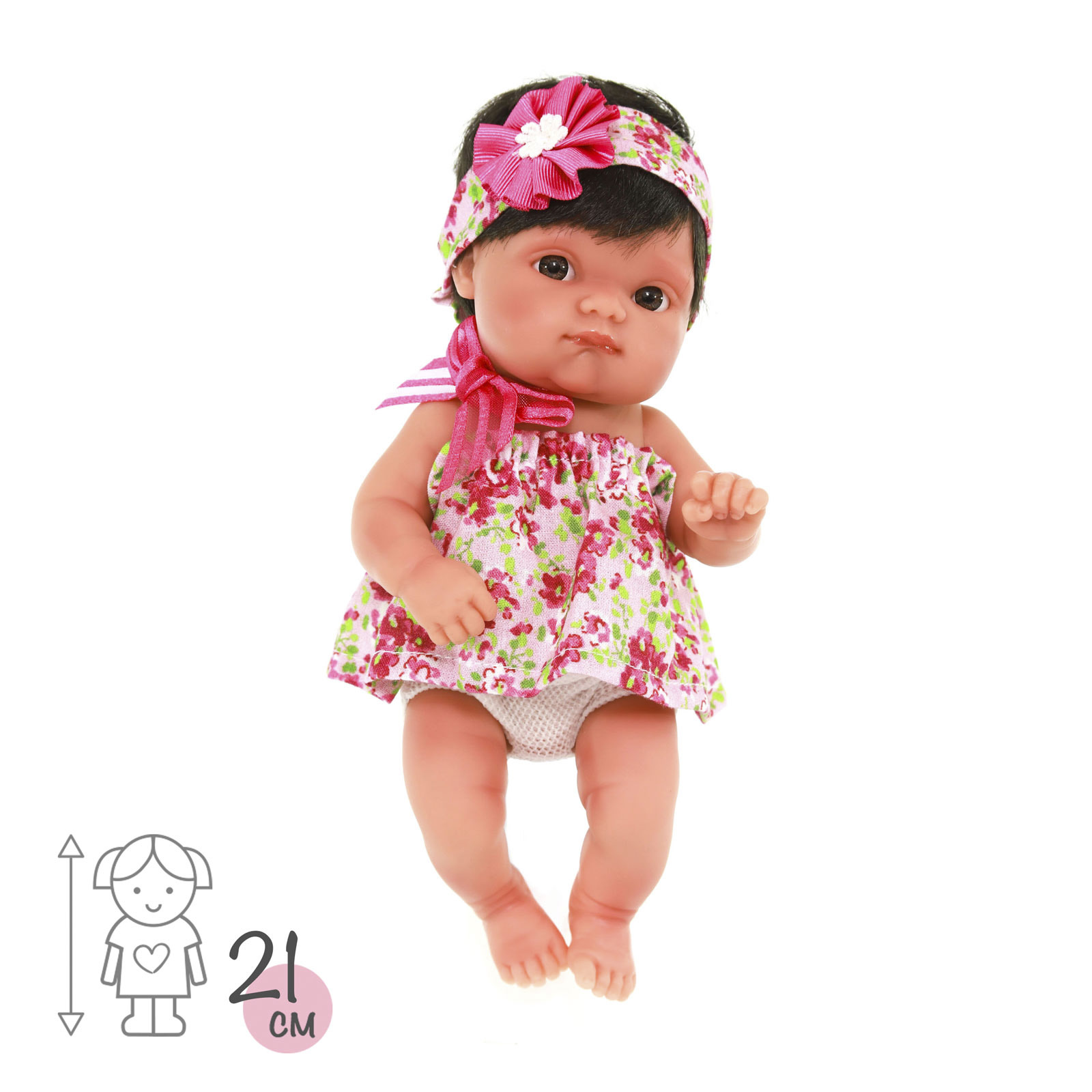 Кукла пупс Antonio Juan Реборн Мариша 21 см виниловая 3996 - фото 15