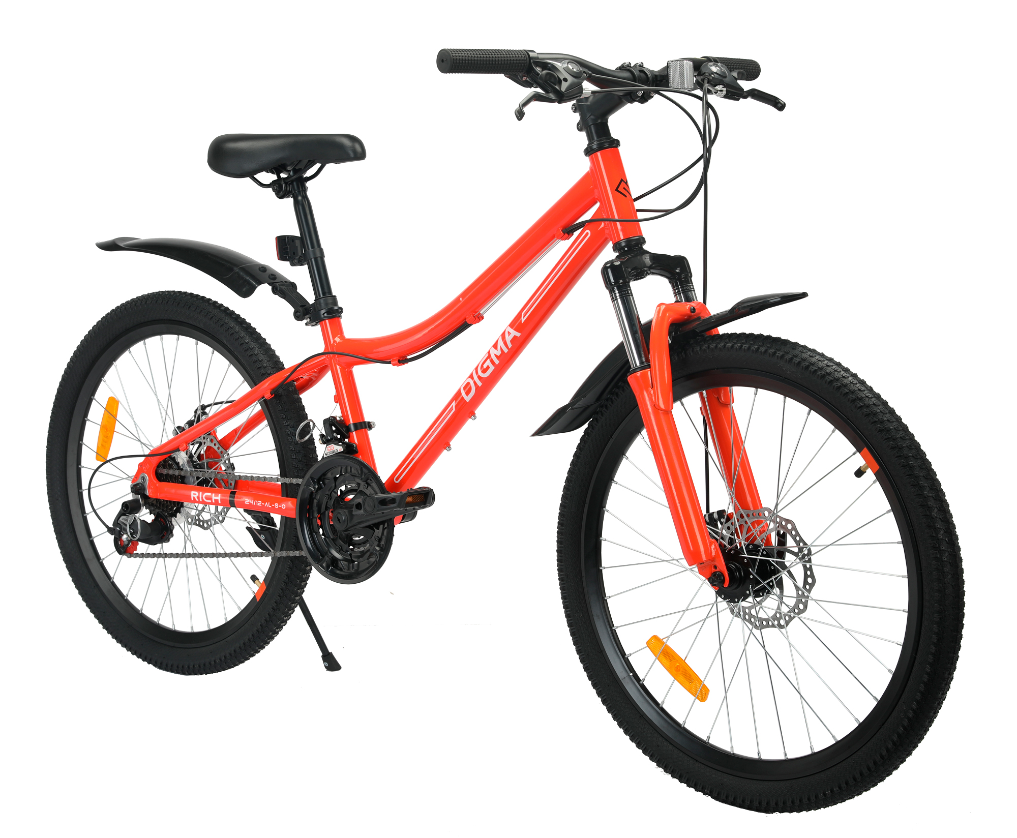 Велосипед Digma Rich оранжевый - фото 6