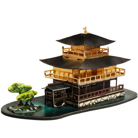 Сборная модель Умная бумага Города в миниатюре Золотой павильон 530