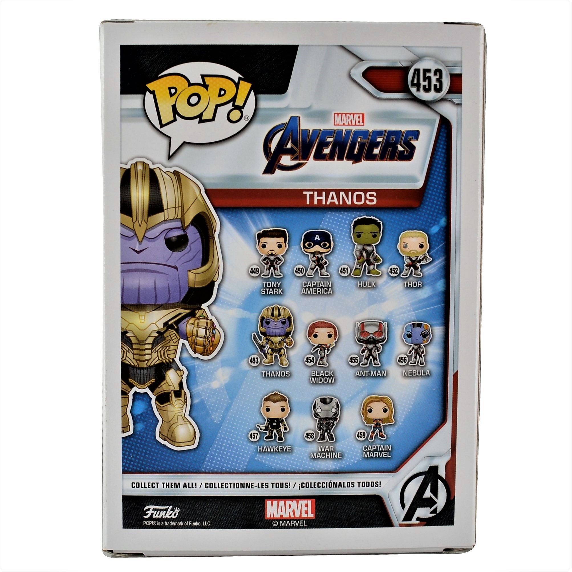 Фигурка Funko Pop Bobble Marvel Avengers endgame Thanos Fun1978 - фото 3