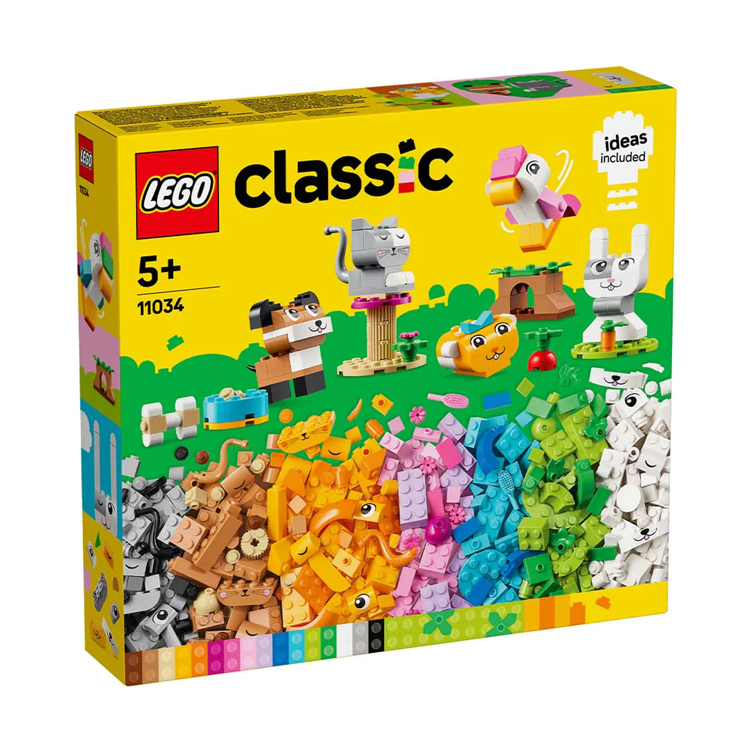 Конструктор детский LEGO Classic Креативные домашние животные 11034 - фото 7