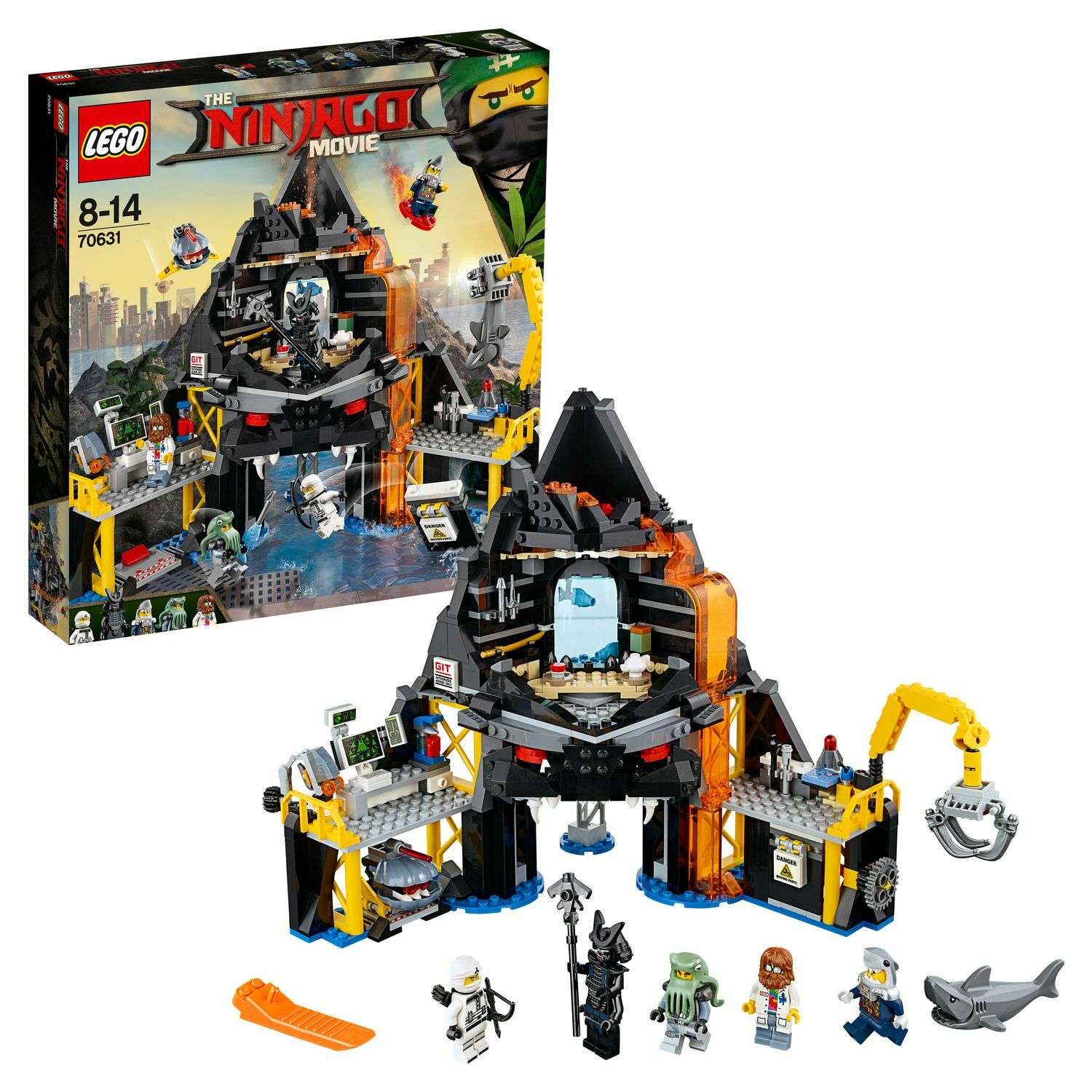 Конструктор LEGO Логово Гармадона в жерле вулкана Ninjago (70631) - фото 1