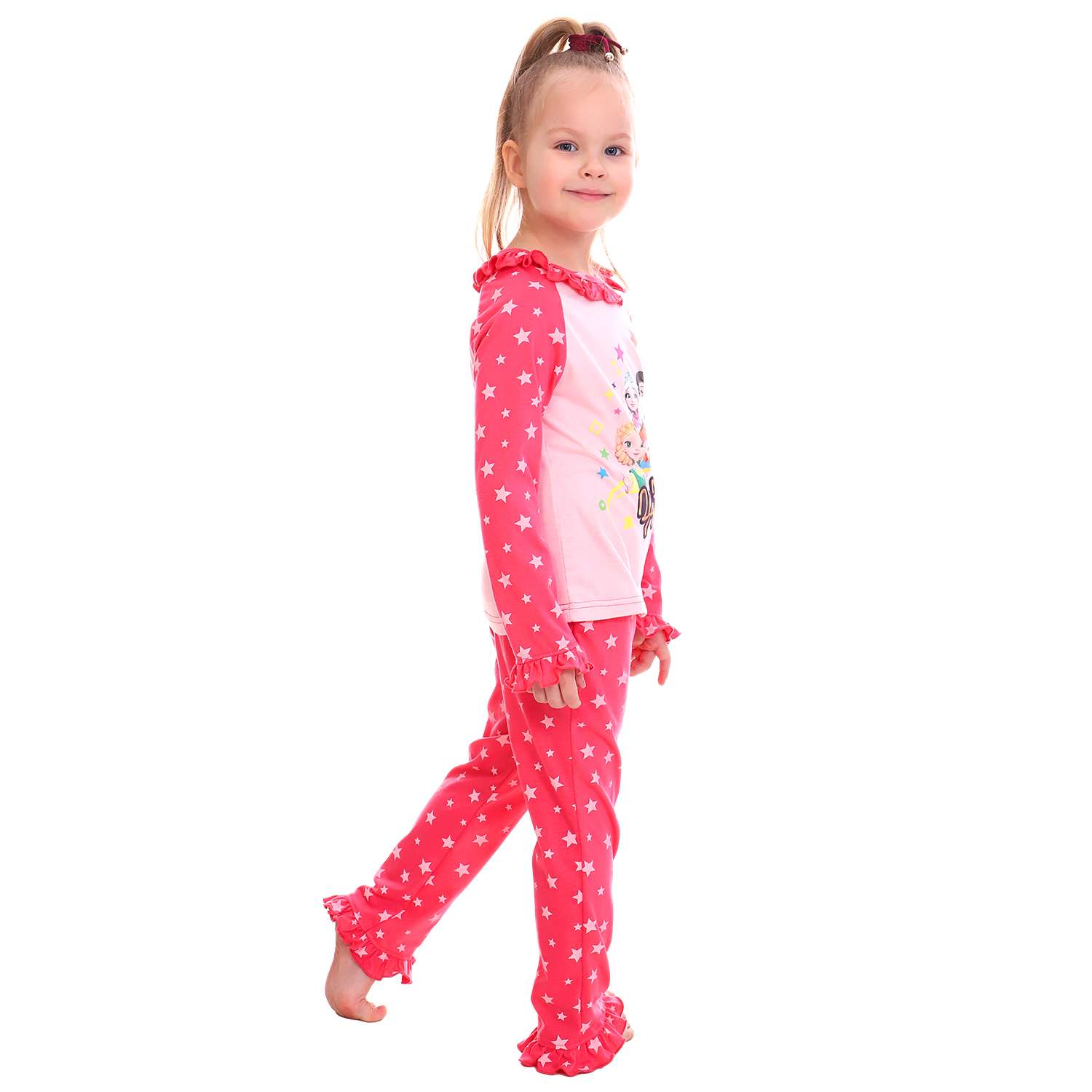 Пижама Детская Одежда S0415К/розовый_малиновый - фото 5