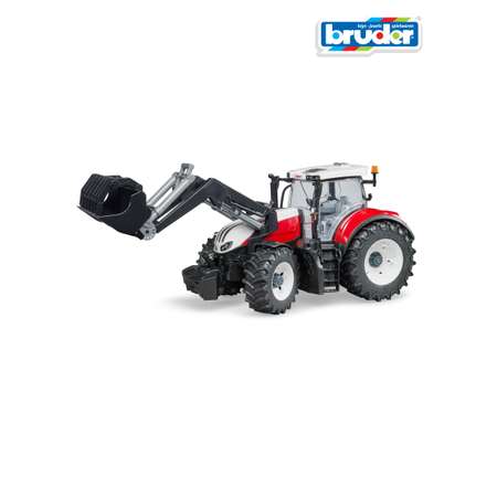 Игрушка BRUDER Трактор Steyr 6300 Terrus CVT c погрузчиком