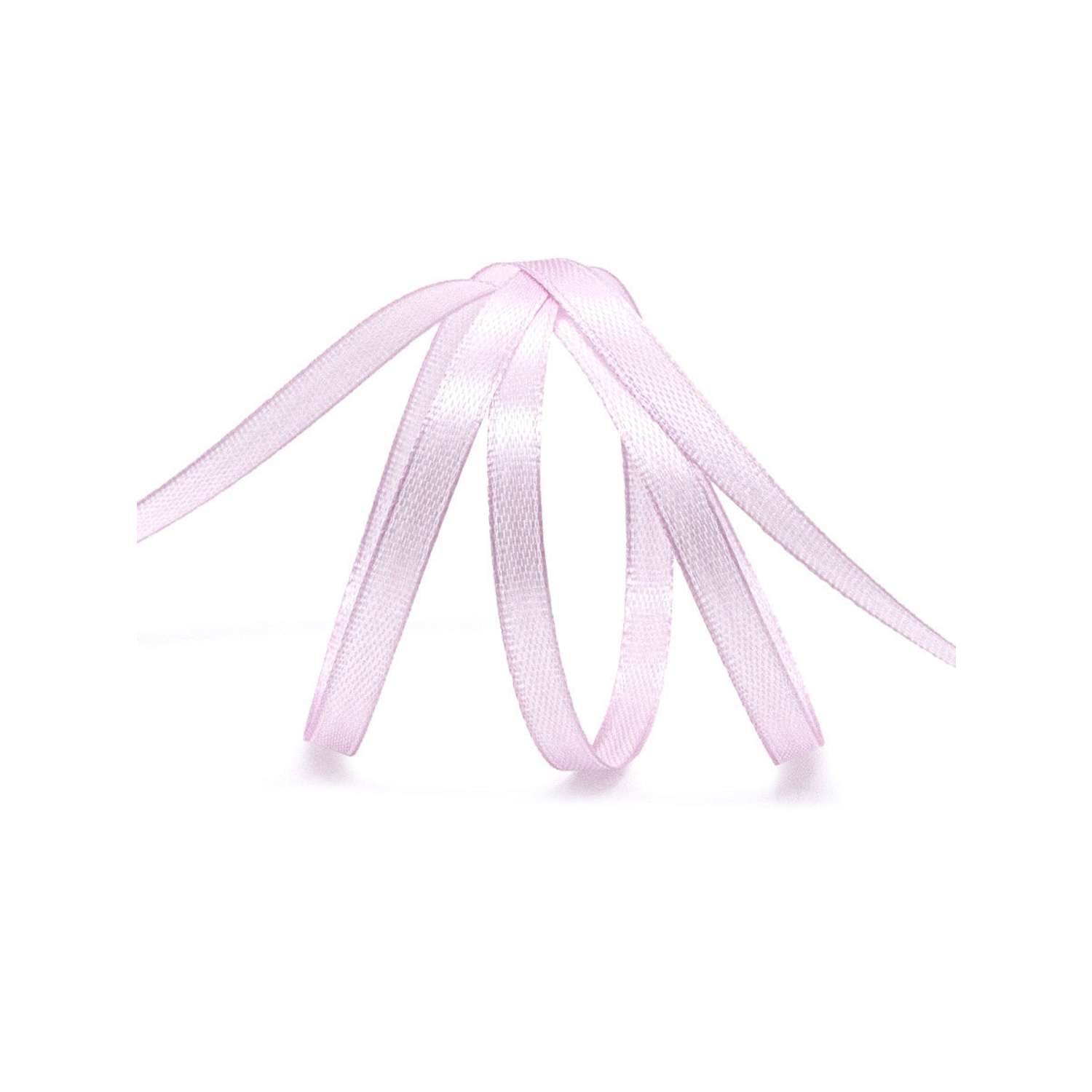 Лента Айрис атласная упаковочная флористическая 0.6 см 22.86 м 144 розово - сиреневый - фото 2