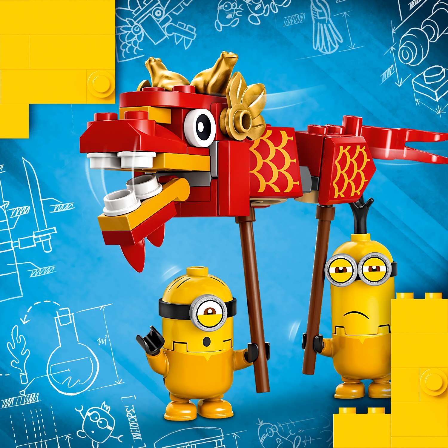 Конструктор LEGO Minions Бойцы кунг-фу 75550 - фото 7