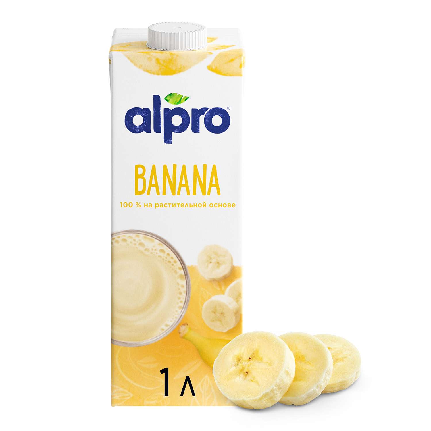 Напиток Alpro соево-банановый с кальцием 1л - фото 1