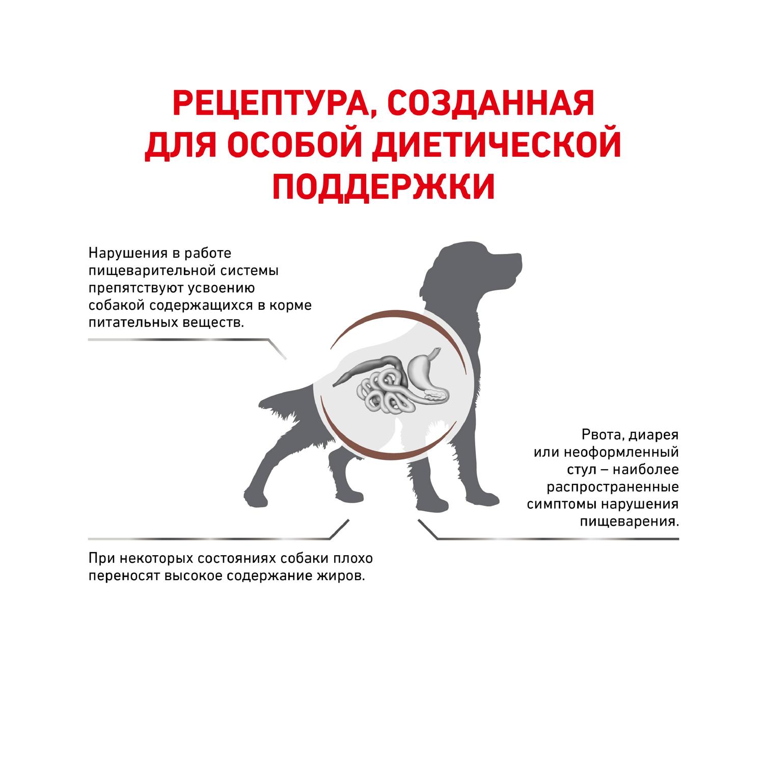 Корм для собак ROYAL CANIN Gastro Intestinal Low Fat LF22 при нарушении  пищеварения с ограниченным содержанием жиров 1,5 кг