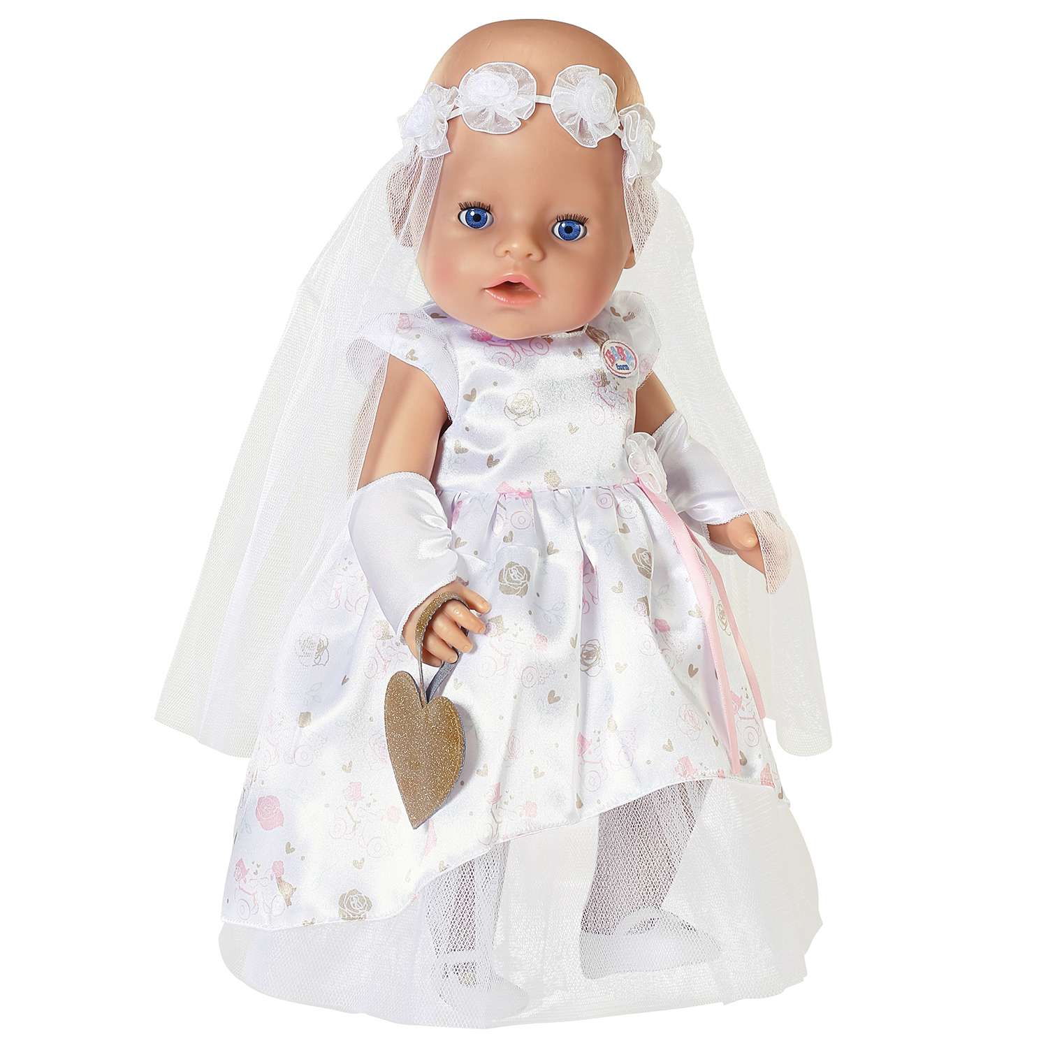 Одежда для кукол Zapf Creation Baby Born Набор невесты Делюкс 827-161 827-161 - фото 4