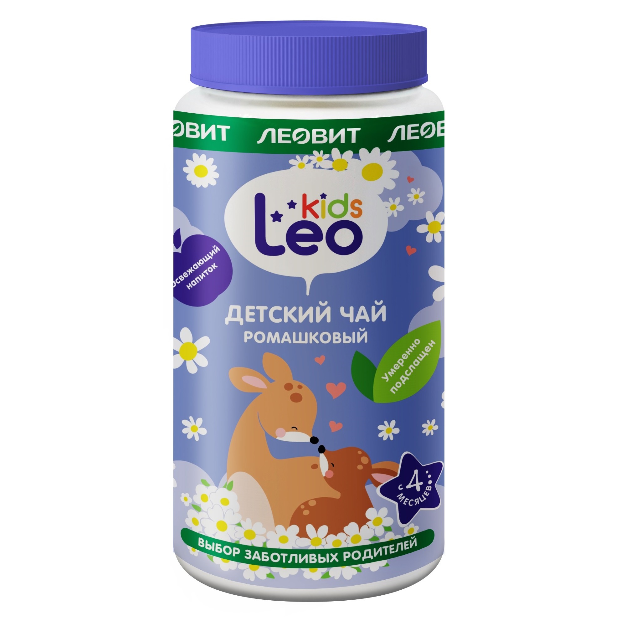 Чай детский Леовит Leo Kids ромашковый 200г - фото 1