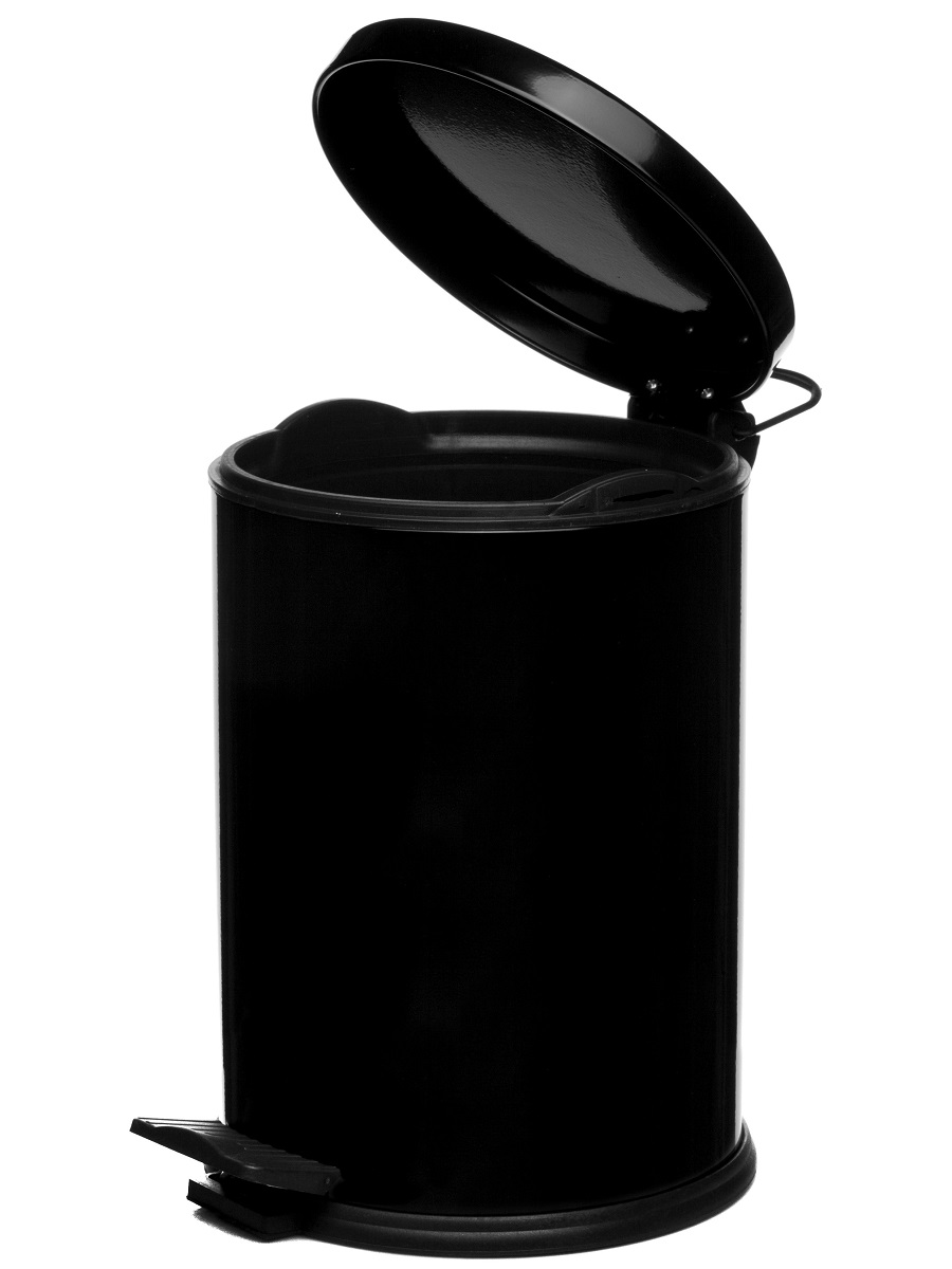 Ведро для мусора NAVAKO Aquila 12L Black - фото 2