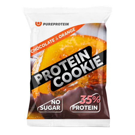 Печенье высокобелковое PUREPROTEIN Шоколад Апельсин 14шт х 40г