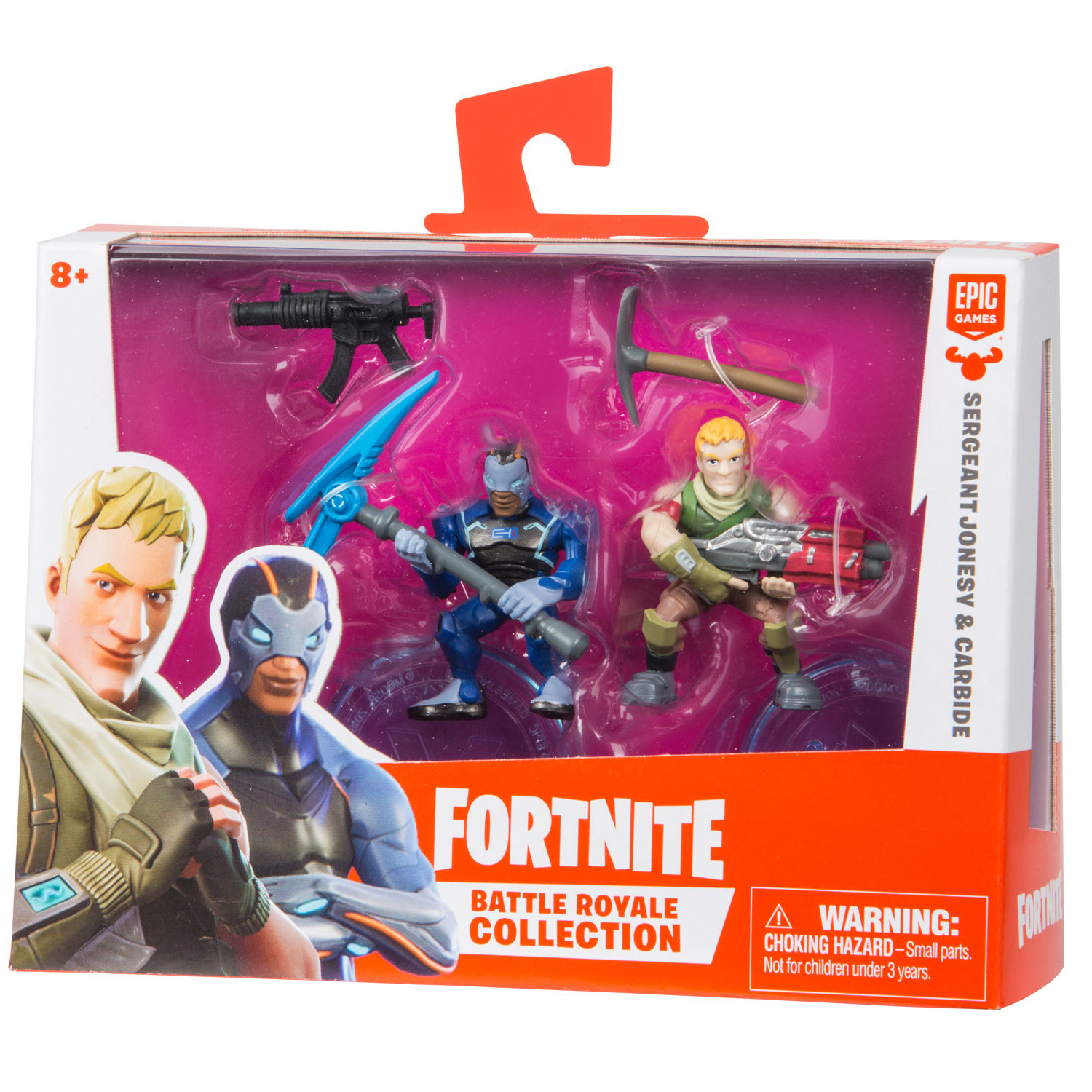 Фигурки Fortnite Carbide+Sgt Jonesey с аксессуарами 2шт 63514_3 - фото 3