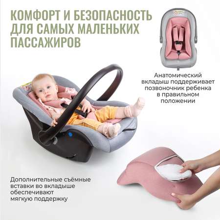 Детское автокресло SmartTravel First Lux Light grey