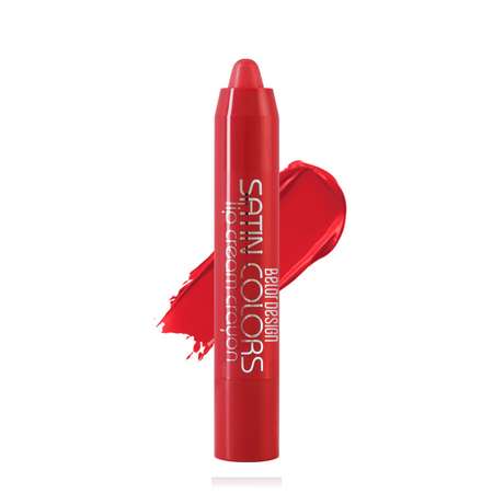 Помада-карандаш для губ Belor Design Satin Colors Тон 15 Голливудский красный 2.3г