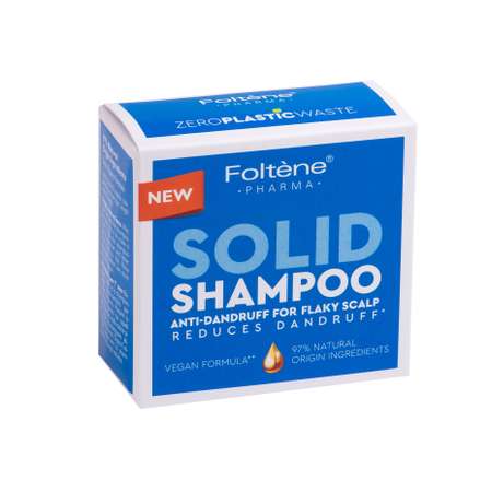 Твердый шампунь Foltene против перхоти - Solid Shampoo Anti Dandruff 75g