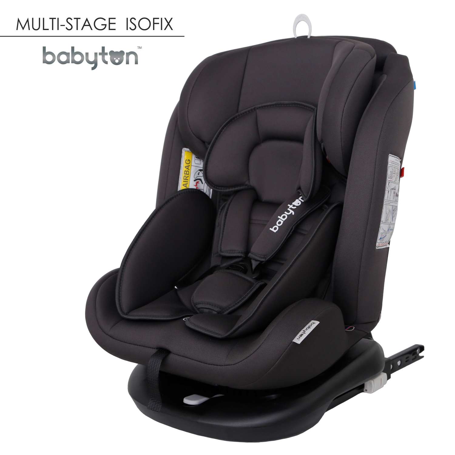 Автокресло Babyton Multi-Stage ISOFIX Grey - фото 1