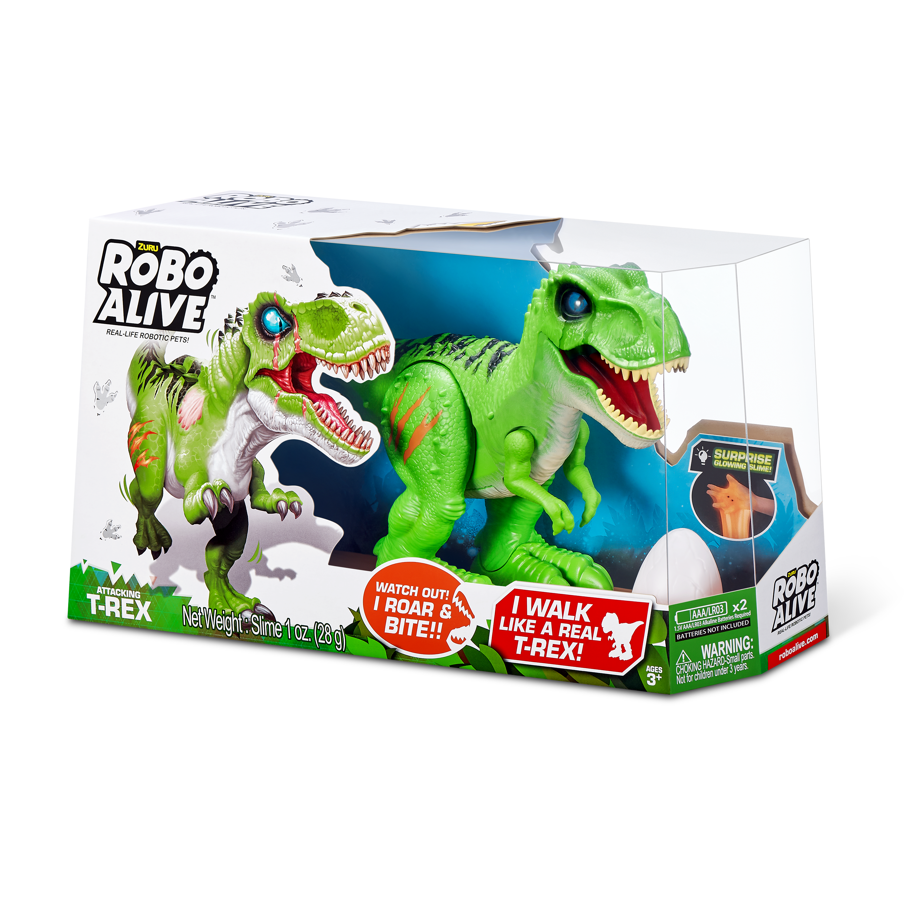 Игрушка ROBO ALIVE Zuru T-Rex 7127A - фото 10