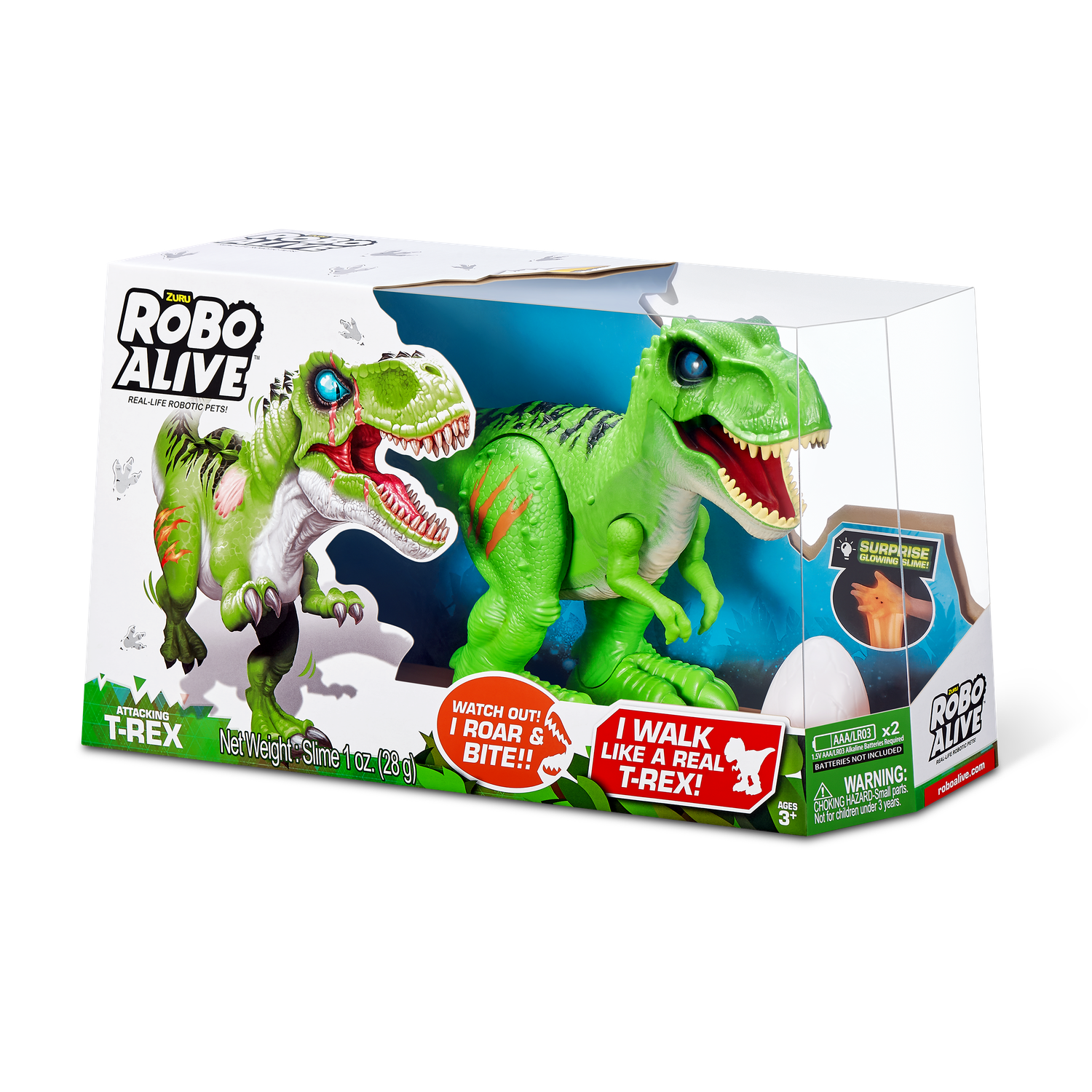 Игрушка ROBO ALIVE Zuru T-Rex 7127A - фото 10