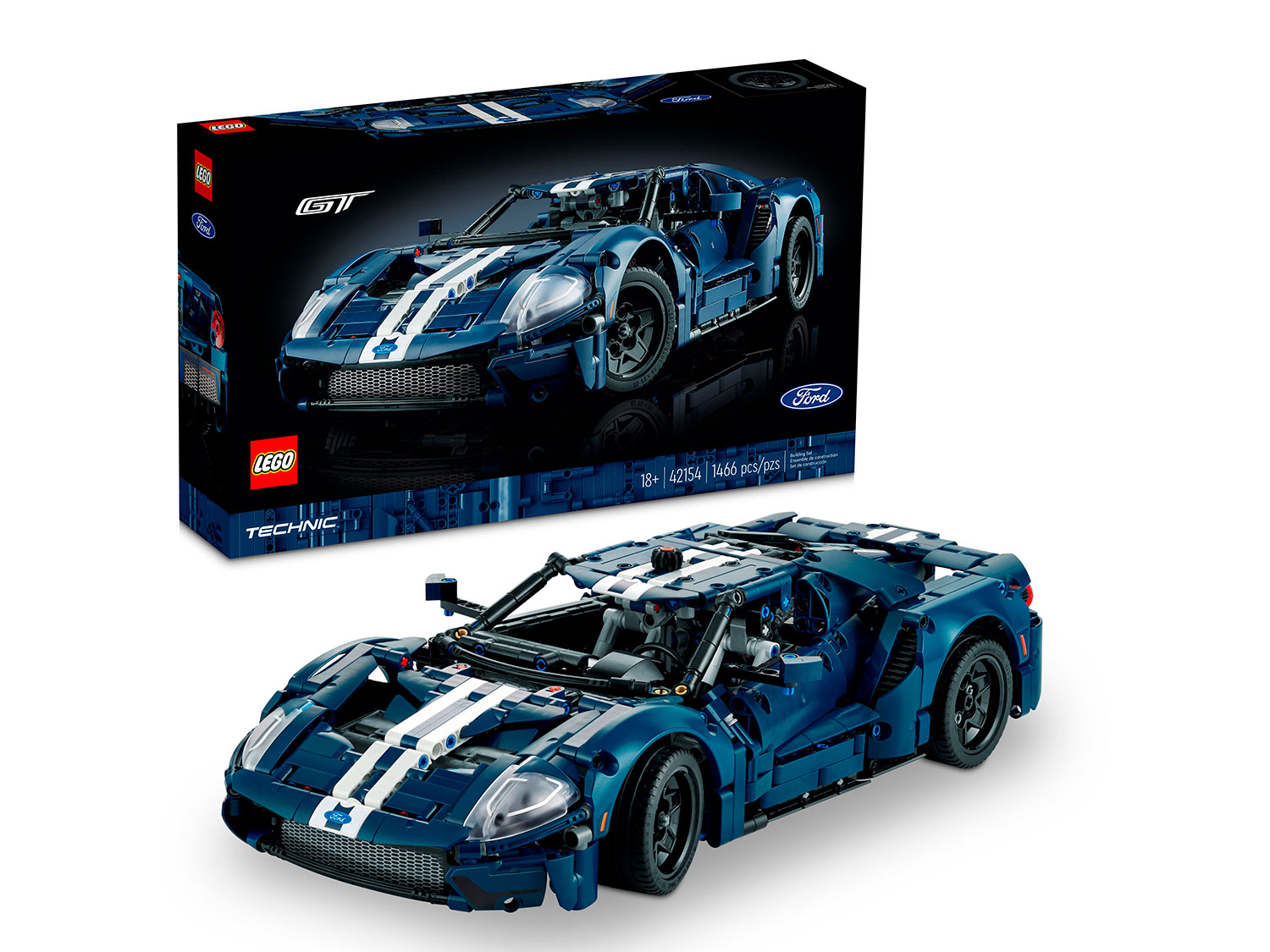 Конструктор LEGO Technic Автомобиль GT 2022 42154 - фото 1