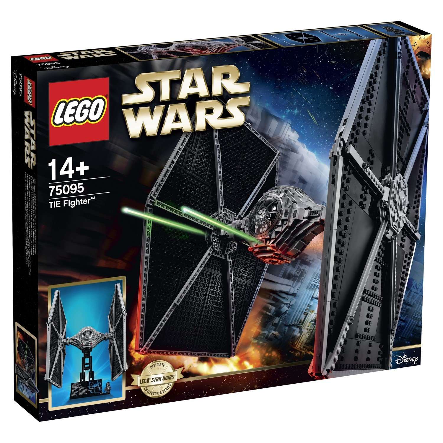 Конструктор LEGO Star Wars TM Истребитель TIE (TIE Fighter™) (75095) - фото 2