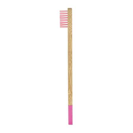Щетка зубная для детей Aceco бамбуковая розовая мягкая