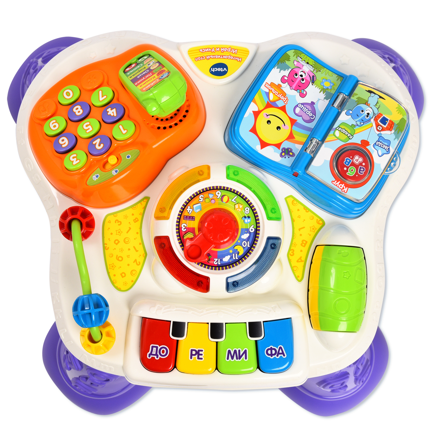 Игрушка Vtech Играй и Учись Стол интерактивный 80-148026 - фото 4