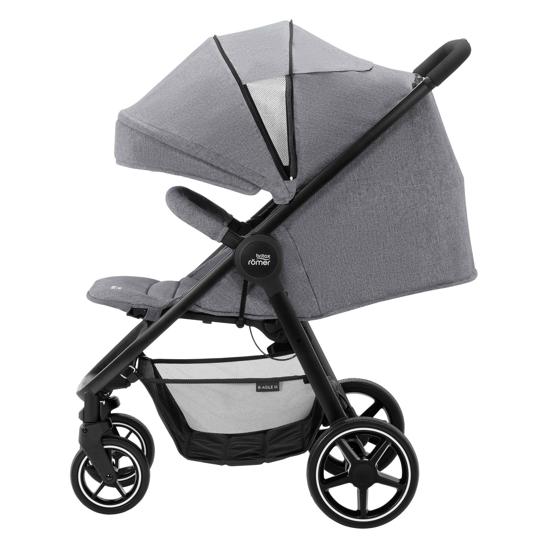 Коляска Britax Roemer B-Agile M Elephant Grey - фото 5