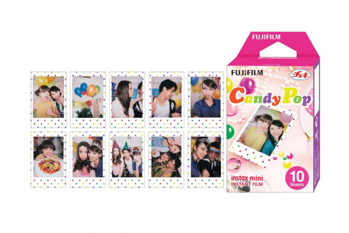 Картридж для камеры FUJIFILM Colorfilm Instax Mini Candypop 10 снимков - фото 3