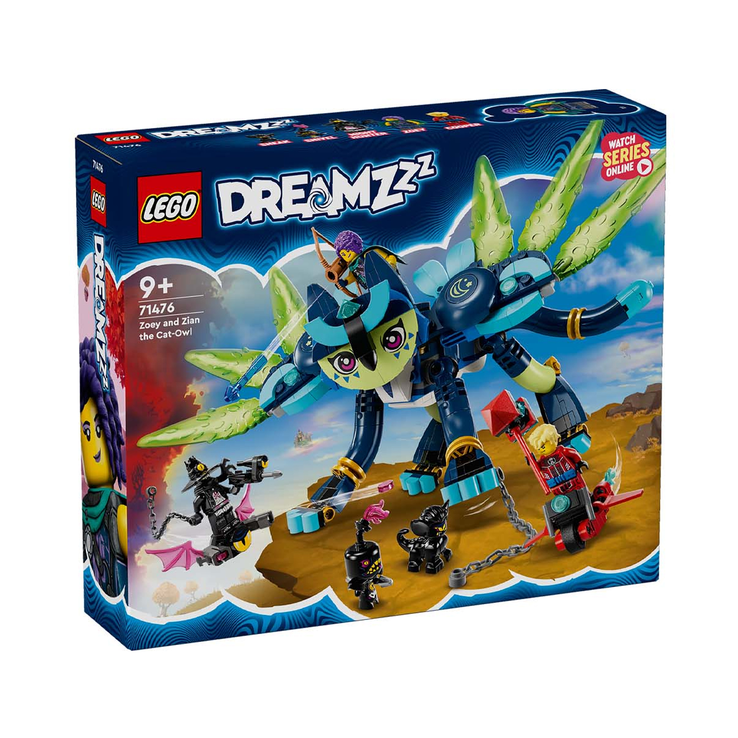 Конструктор детский LEGO Dreamzzz Зои и кошка-сова Зиан 71476 - фото 14