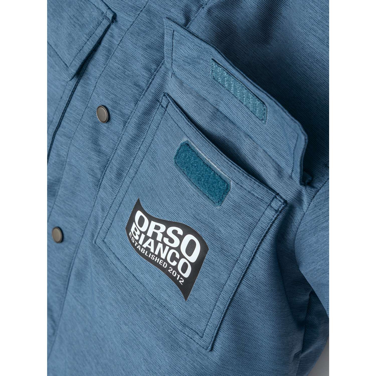 Куртка Orso Bianco OB21076-22_джинсовый меланж - фото 5