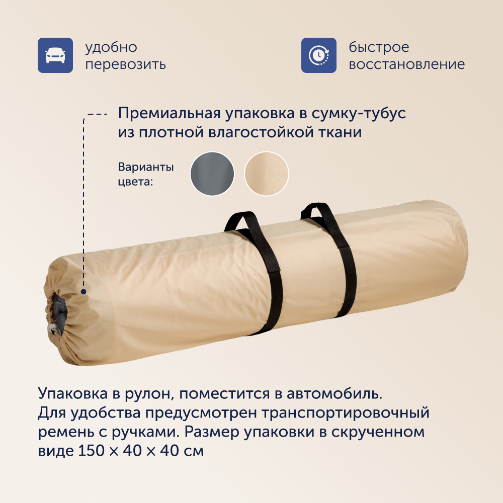 Матрас buyson BuyGlory 200х140 - фото 13