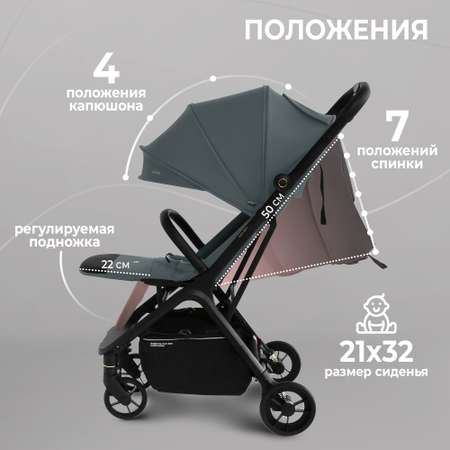 Коляска прогулочная Sweet Baby Colibri Green