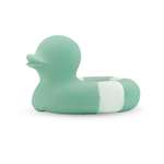 Прорезыватель грызунок OLI and CAROL Floatie Duck Mint из натурального каучука