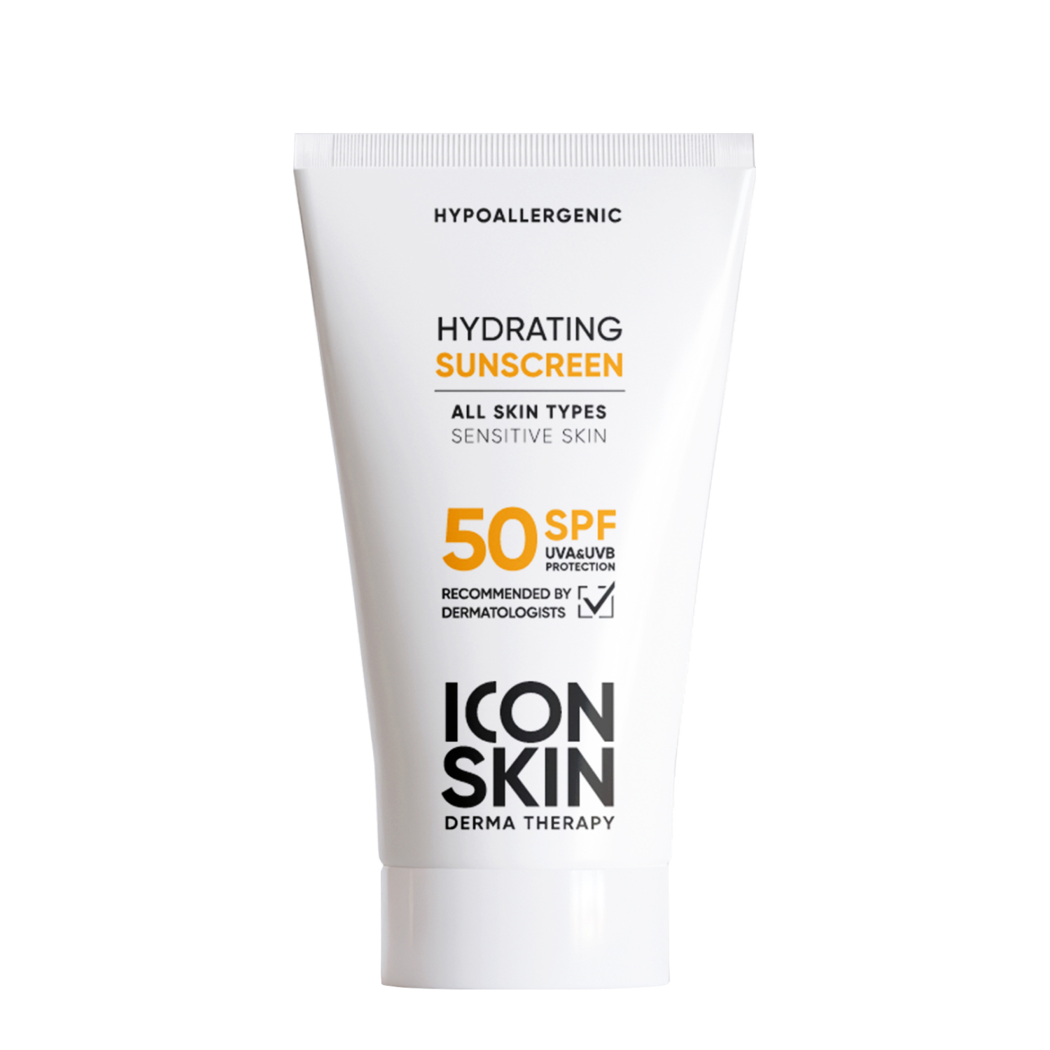 Солнцезащитный крем для лица ICON SKIN SPF 50 увлажняющий для всех типов кожи 50 мл - фото 1