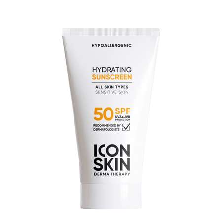 Солнцезащитный крем для лица ICON SKIN SPF 50 увлажняющий для всех типов кожи 50 мл